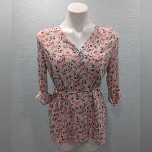 3 Maternity Floral Tunics, Size Medium, All Like New